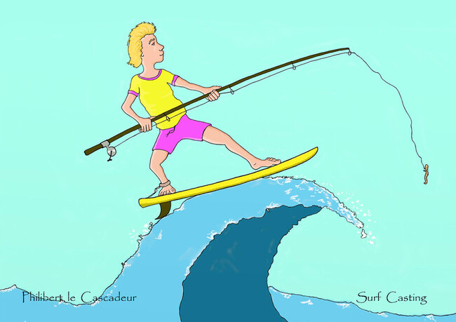 surf casting