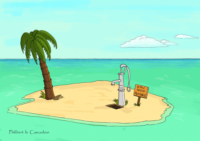 &icirc;le eau non potable