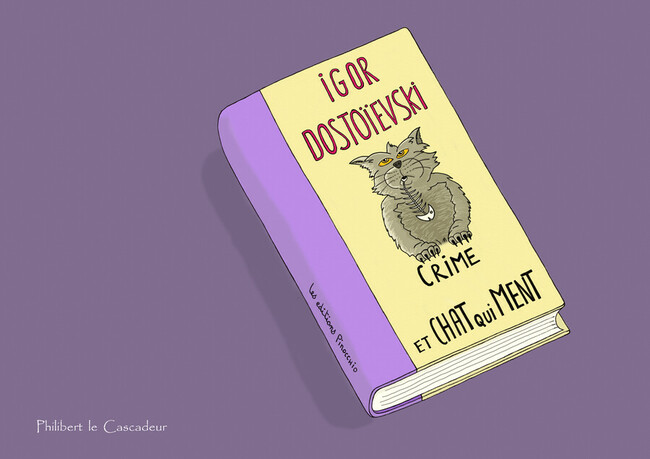 crime et chat qui ment