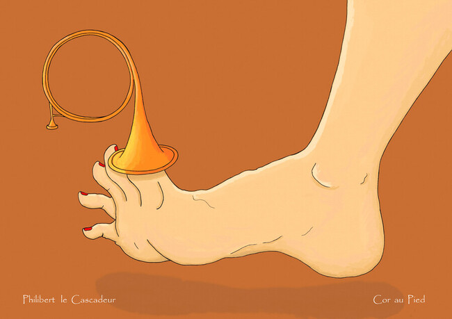 cor au pied